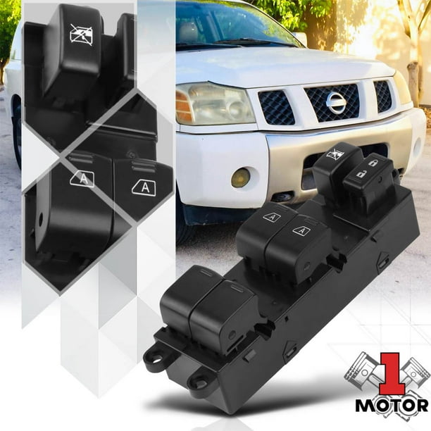 New Master Window and Lock Switch for 2004-2015 Armada Titan Driver Side Front